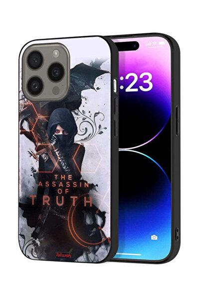 Tolwak غطاء حماية لجهاز Apple iPhone 15 Pro - قاتل الحقيقة