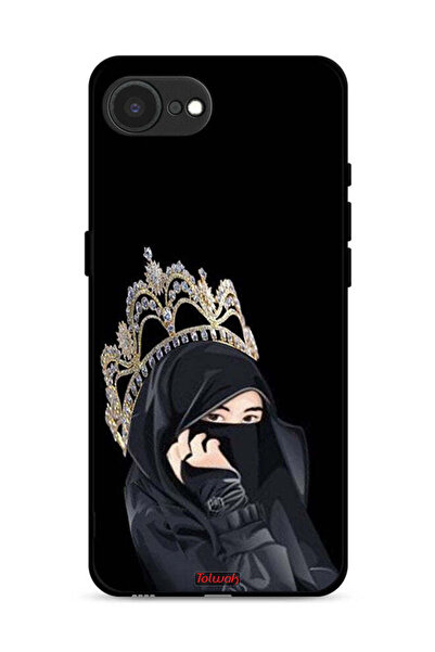 Tolwak غطاء حماية لجهاز Apple iPhone 16e بتصميم فتاة الملكة