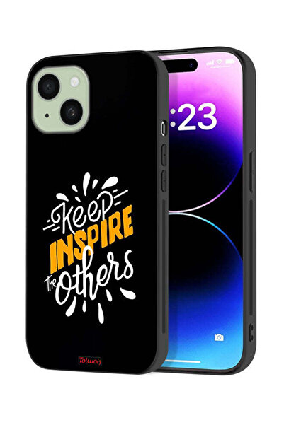 Tolwak غطاء حماية لجهاز Apple iPhone 15 Plus - حافظ على إلهام الآخرين