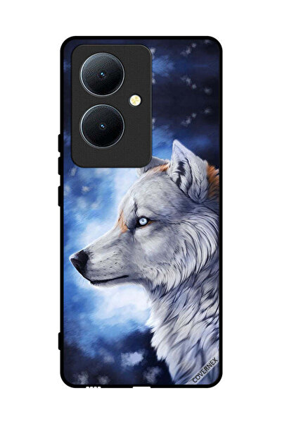 Covernex غطاء حماية لهاتف Vivo Y78+ 5G برسومات الذئب