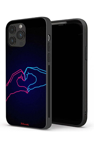 Tolwak جراب حماية لجهاز Apple iPhone 13 Pro بتصميم يد تلامس القلب