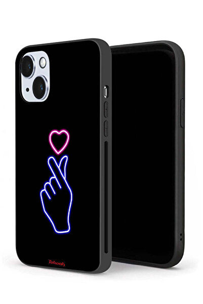 Tolwak جراب حماية لهاتف Apple iPhone 14 بتصميم قلب سريع