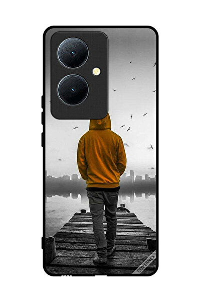 Covernex غطاء حماية لهاتف Vivo Y78 5G - فتى حزين يمشي