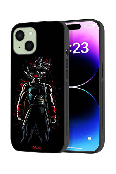 Tolwak Apple iPhone 15 Plus Protective Case Cover Goku