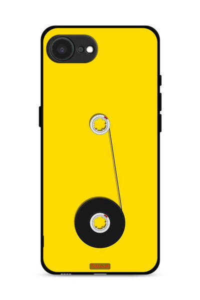 Tolwak غطاء حماية لجهاز Apple iPhone 16e بتصميم عجلة كاسيت