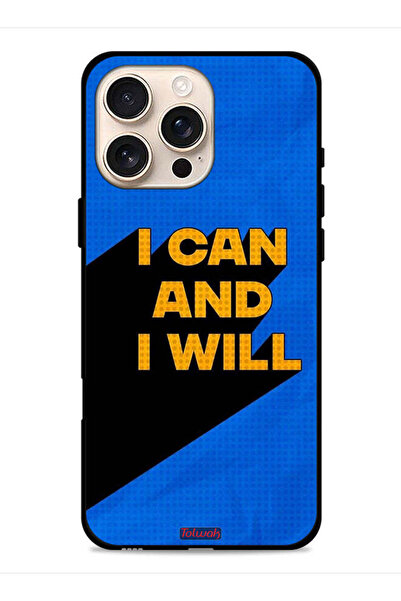 Tolwak غطاء حماية لجهاز Apple iPhone 16 Pro - أستطيع وسأفعل