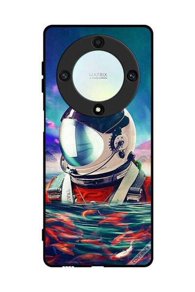 Covernex غطاء حماية لهاتف Honor X9a - رائد فضاء - أسماك بحرية