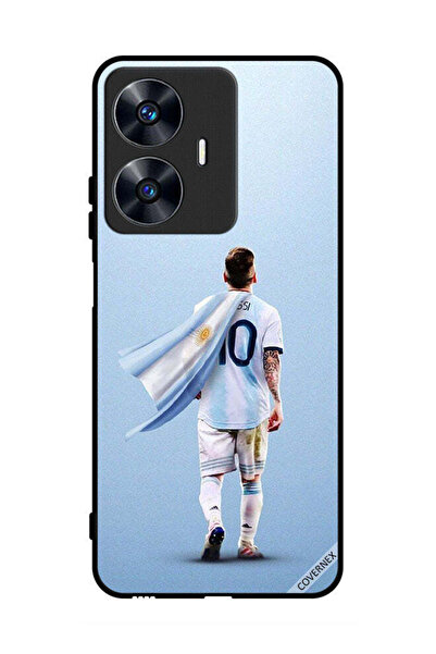 Covernex غطاء حماية لهاتف Realme C55 ليو ميسي سوبر مان