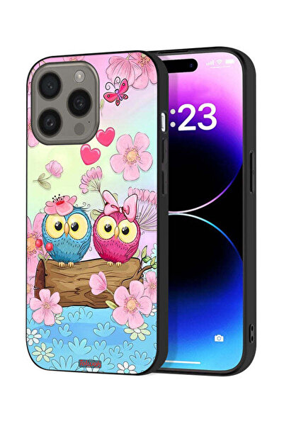 Tolwak غطاء حماية لجهاز Apple iPhone 15 Pro Max بتصميم بومة لطيفة