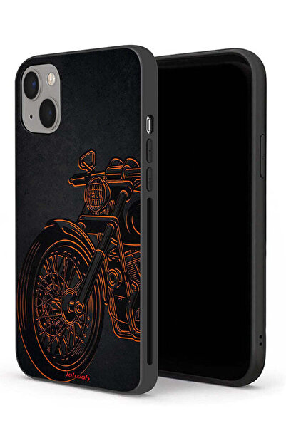 Tolwak جراب حماية لجهاز Apple iPhone 13 mini بتصميم دراجة عتيقة