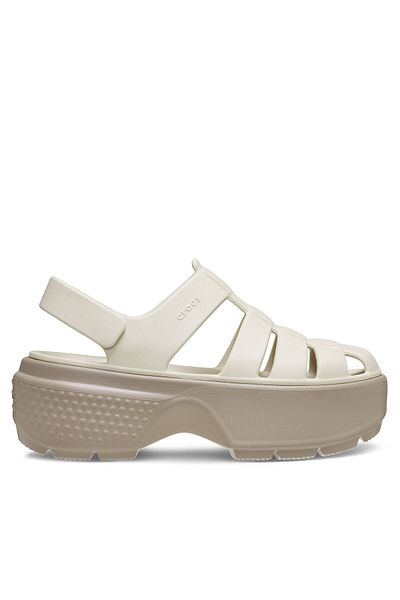 Crocs Women's Sandals gray CROCS-209938 ALMOND TINT