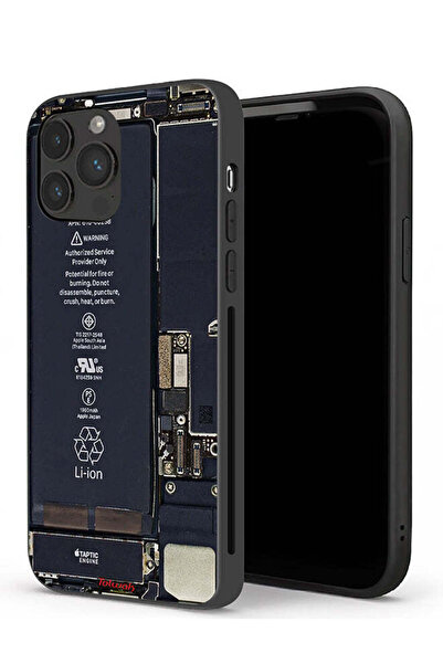 Tolwak جراب حماية لهاتف Apple iPhone 13 Pro Max بنمط دائرة الهاتف