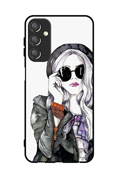 Covernex غطاء حماية لهاتف سامسونج جالاكسي A24 4G بتصميم فتاة أنيقة ولطيفة