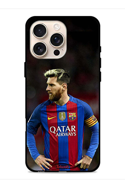 Tolwak غطاء حماية لهاتف أبل آيفون 16 برو ماكس ميسي برشلونة