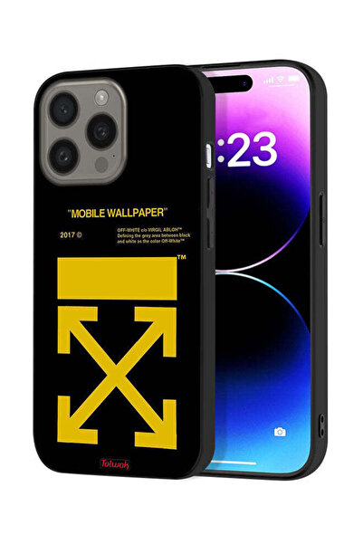 Tolwak غطاء حماية لجهاز Apple iPhone 15 Pro Max - خلفية شاشة الهاتف المحمول