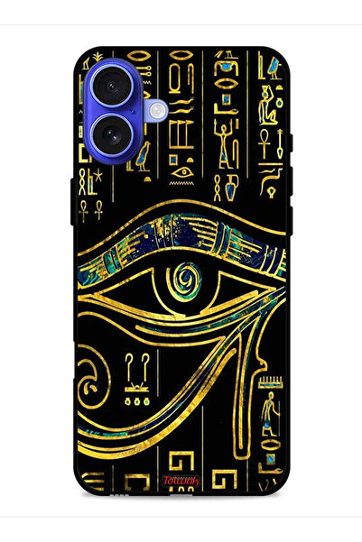 Tolwak غطاء حماية لجهاز Apple iPhone 16 بتصميم عين فنية