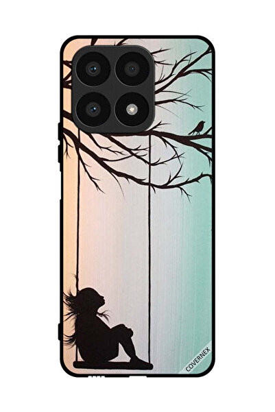 Covernex غطاء حماية لهاتف Honor X8a - رسمة فتاة صغيرة حزينة