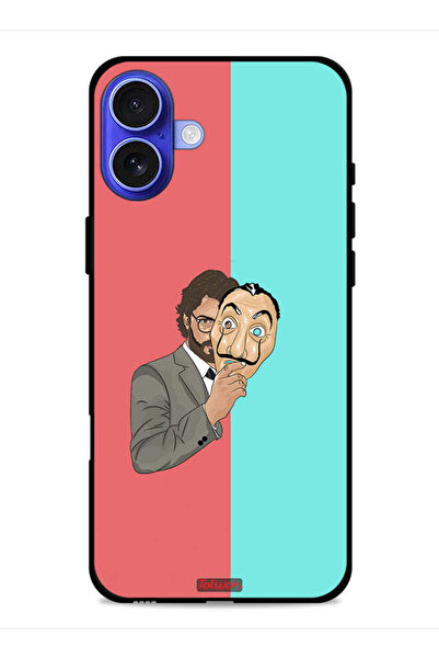 Tolwak غطاء حماية لجهاز Apple iPhone 16 Plus من The Professor Art