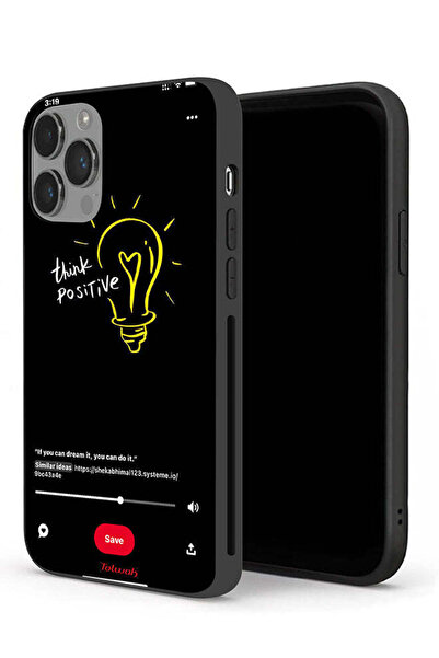 Tolwak جراب حماية لجهاز Apple iPhone 14 Pro - فكر بإيجابية