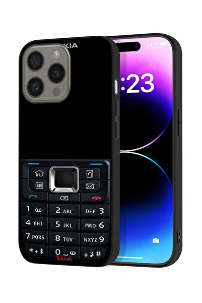 Tolwak غطاء حماية لجهاز Apple iPhone 15 Pro Max بنمط هاتف قديم