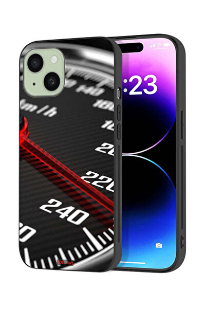 Tolwak Apple iPhone 15 Plus Protective Case Cover Speed Meter