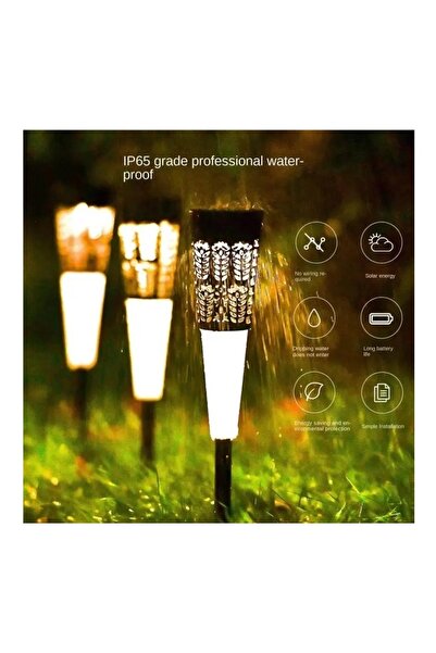 OEM Set of 6 Decorative Solar Lamps with ALBA and RGB garden light, IP 65