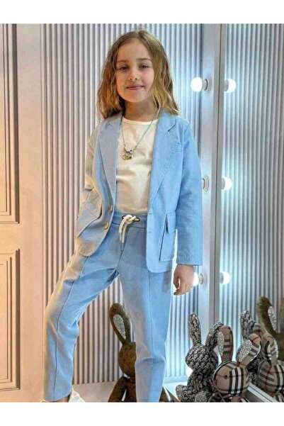 Zekids Erkek Bebek Keten Üçlü Basic Takım Elbise