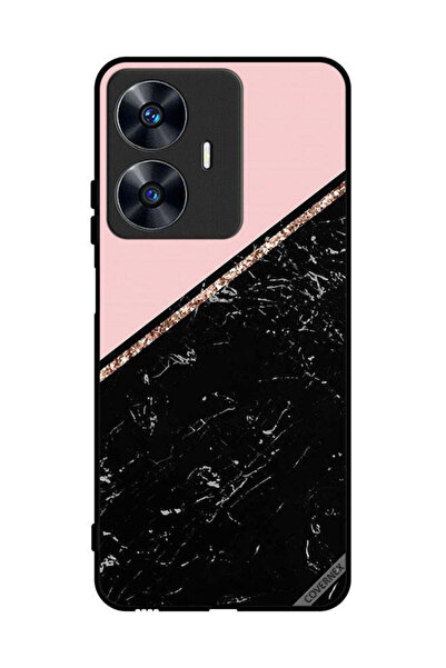 Covernex غطاء حماية لهاتف Realme C55 بنمط رخامي