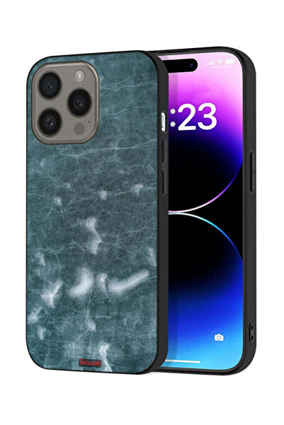 Tolwak غطاء حماية لجهاز Apple iPhone 15 Pro Max بنمط ستونيش