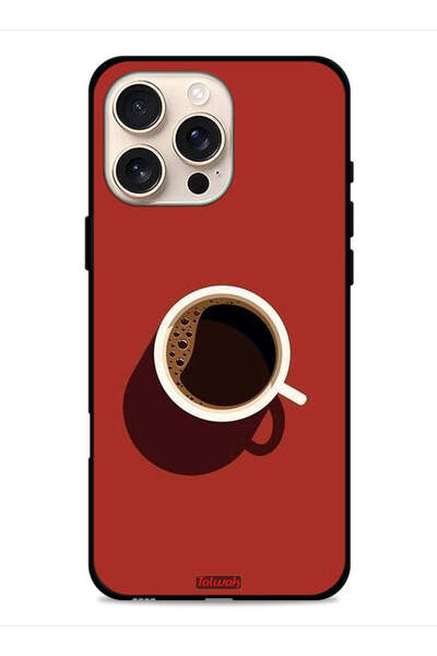 Tolwak غطاء حماية لجهاز Apple iPhone 16 Pro Max بتصميم فنجان قهوة