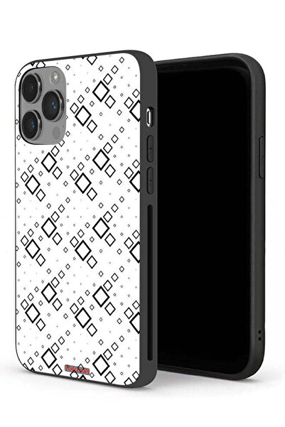 Tolwak جراب حماية لجهاز Apple iPhone 14 Pro Max بتصميم مربع تجريدي رقمي