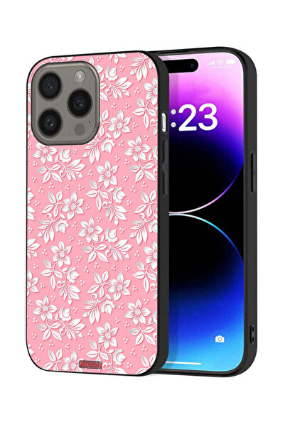 Tolwak غطاء حماية لجهاز Apple iPhone 15 Pro Max بنمط خلفية زهور