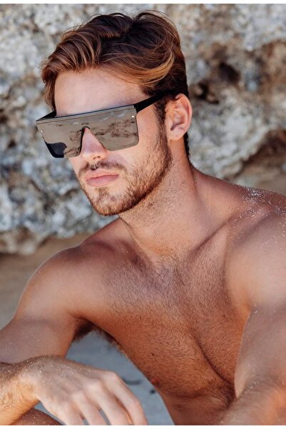 QuTek Oversized QuTek unisex sunglasses black, 60-20-140 standard