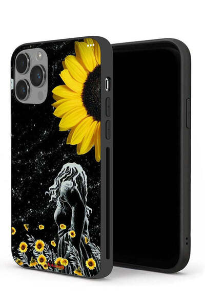 Tolwak جراب حماية لجهاز Apple iPhone 14 Pro Max برسومات فتاة تنظر إلى القمر