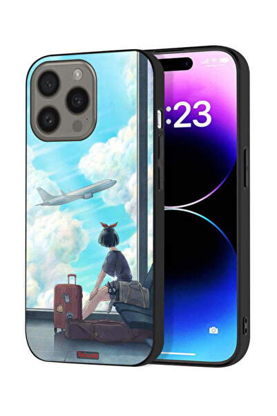 Tolwak غطاء حماية لجهاز Apple iPhone 15 Pro Max بتصميم فن السفر