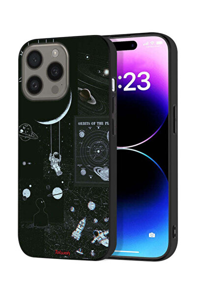 Tolwak غطاء حماية لجهاز Apple iPhone 15 Pro Max - مدارات الكواكب
