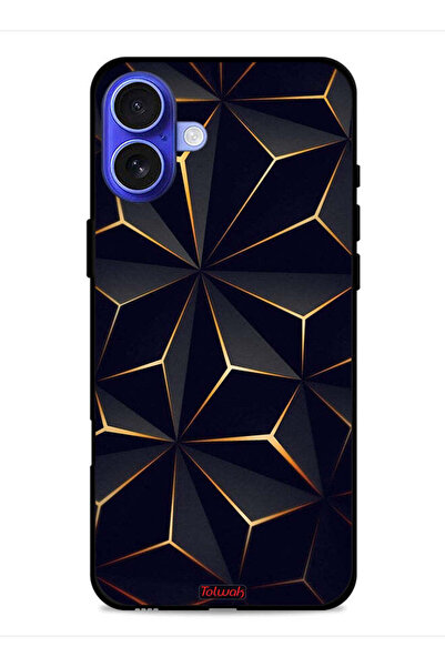 Tolwak غطاء حماية بنمط لهاتف Apple iPhone 16 Plus
