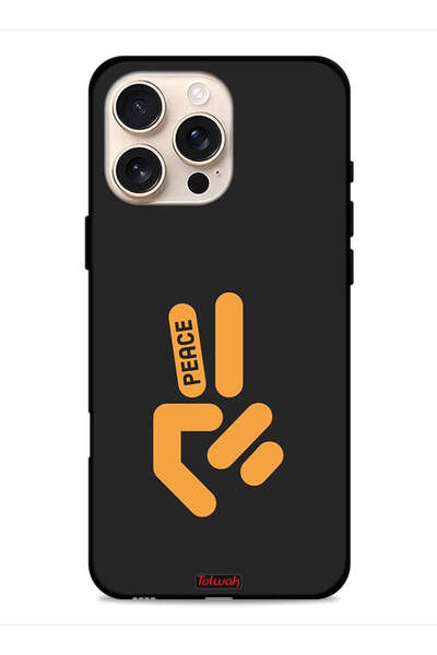 Tolwak غطاء حماية لجهاز Apple iPhone 16 Pro Max من Peace