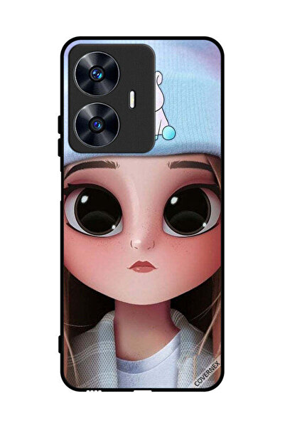 Covernex غطاء حماية لهاتف Realme C55 - فتاة يونيكورن لطيفة