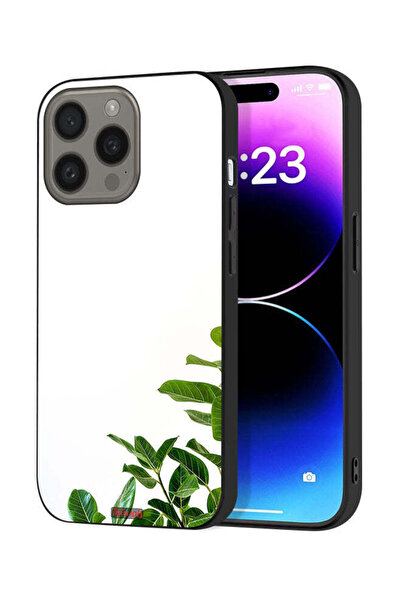 Tolwak غطاء حماية لجهاز Apple iPhone 15 Pro، مطبوع عليه صورة أوراق جوش كالابريس