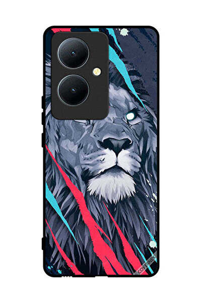 Covernex غطاء حماية لهاتف Vivo Y78 5G برسومات الأسد الملك