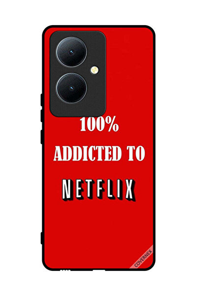 Covernex غطاء حماية لهاتف Vivo Y78+ 5G مدمن على Netflix بنسبة 100%