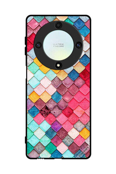 Covernex غطاء حماية لهاتف Honor X9a بنمط مربع ماسي