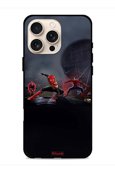 Tolwak غطاء حماية لجهاز Apple iPhone 16 Pro بثلاثة عناكب