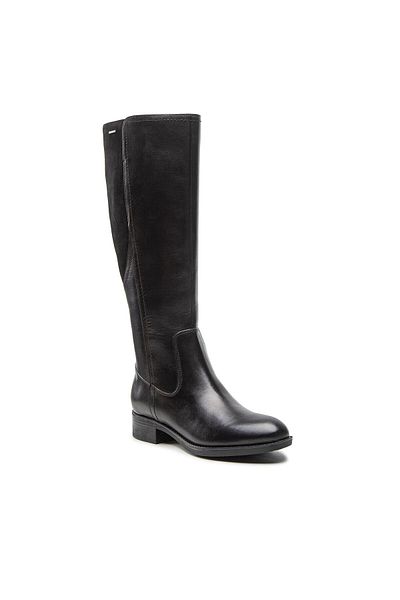 Geox Ghete de damă negre GEOX-D26BLD-04322 C9999