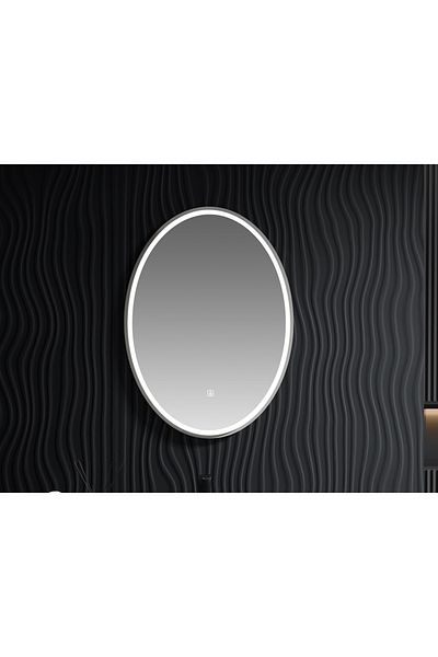 Trendy's Oglinda baie TRENDY’S, ovala, cu senzor touch si LED 750×550 mm