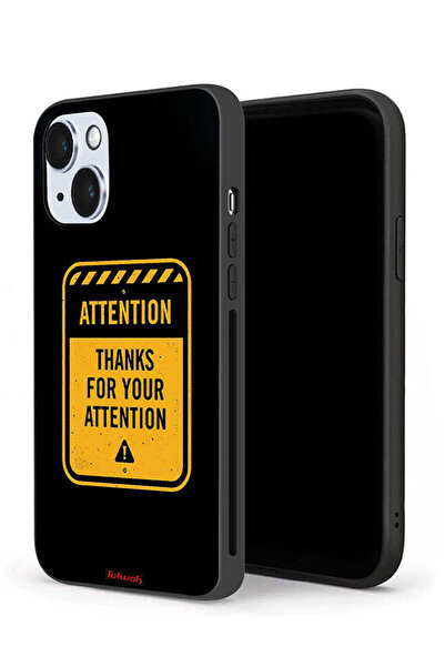 Tolwak جراب حماية لجهاز Apple iPhone 14 شكرًا على الاهتمام