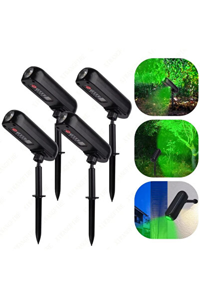 Choice1 XIWANGFIRE Green Light 4PCS 1-4PCS Solar LED Light Outdoor Solar Wall...