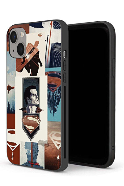 Tolwak جراب حماية لجهاز Apple iPhone 13 mini برسومات سوبرمان