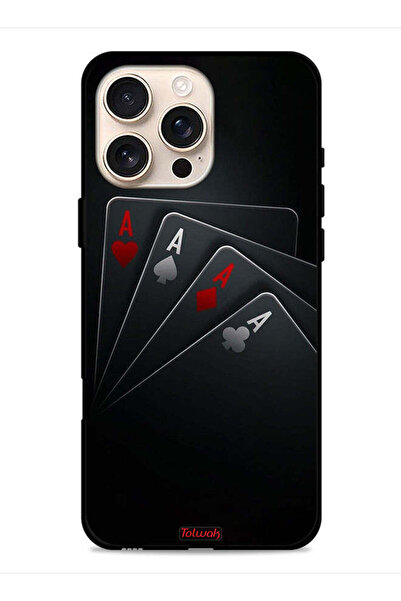 Tolwak غطاء حماية لجهاز Apple iPhone 16 Pro Max - بطاقات A